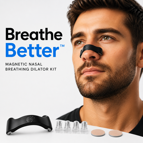 Breathe Better – Magnetic Nasal Breathing Dilator Kit